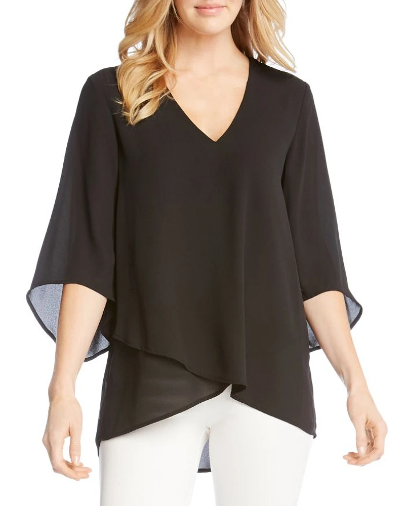 Asymmetric High/Low Top