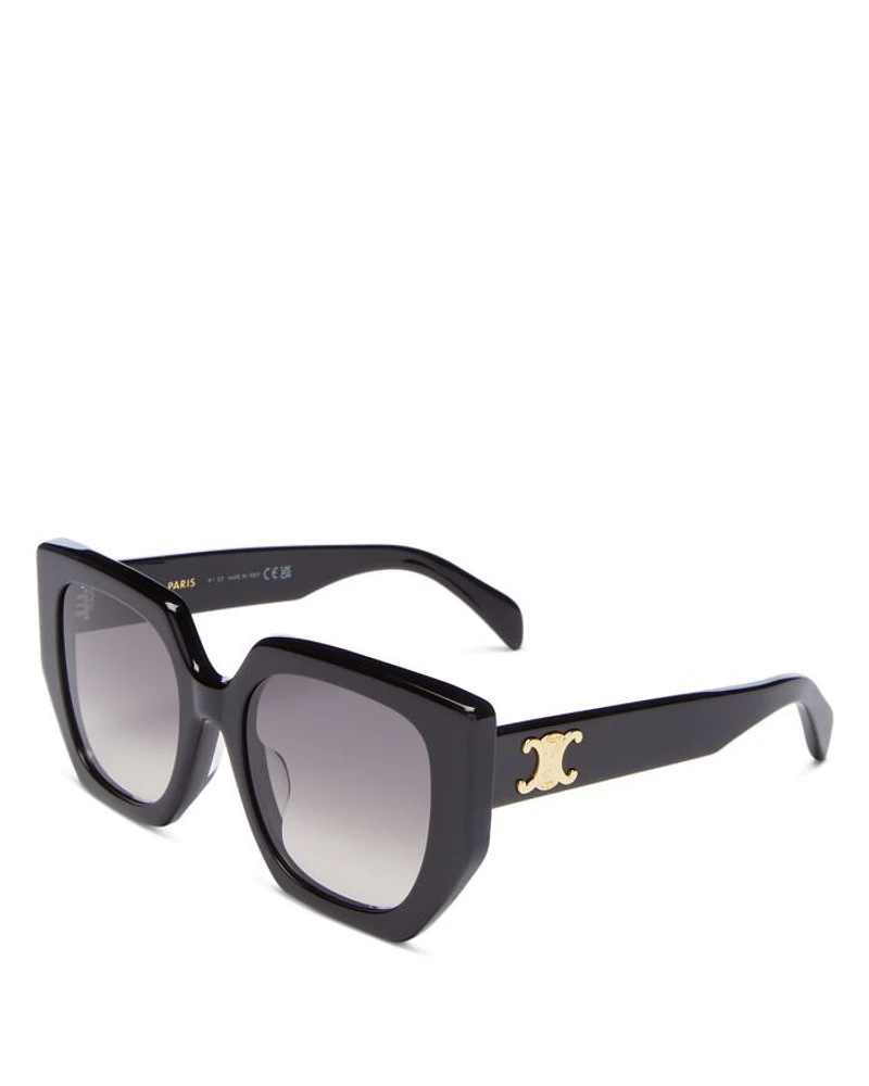 Triomphe Butterfly Sunglasses, 55mm