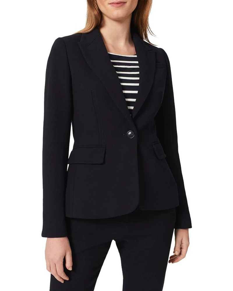 Mia One Button Blazer