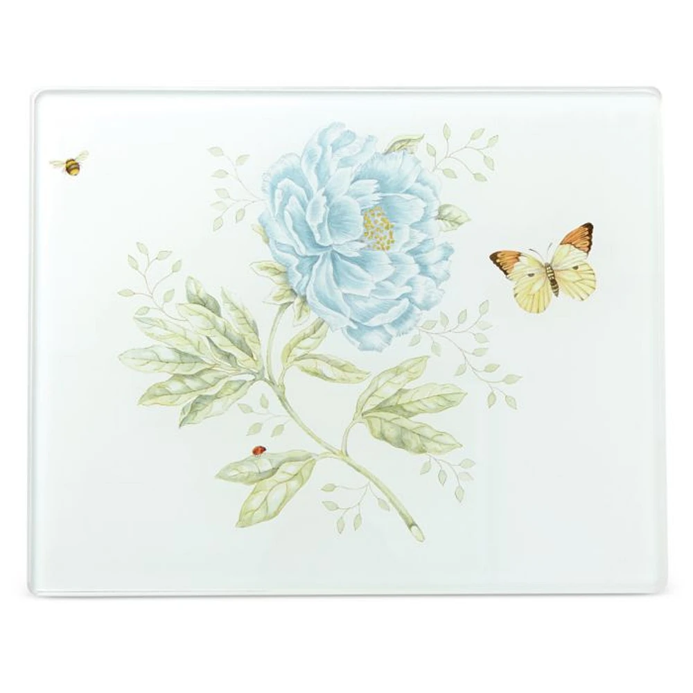 Butterfly Meadow Small Glass Cutting Board