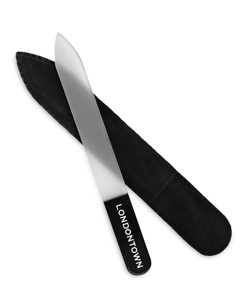 Black Glass Nail File