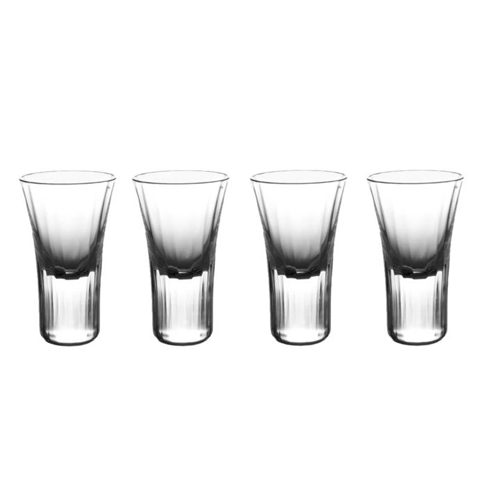 Crystal Corinne Shot Tumblers, Set of 4