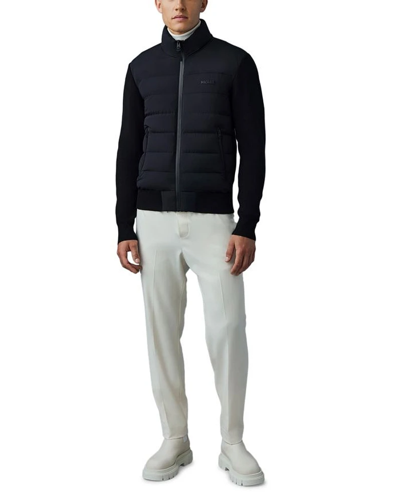 Haney Mixed Media Jacket