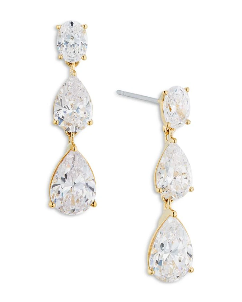 Chiara Linear Drop Earrings