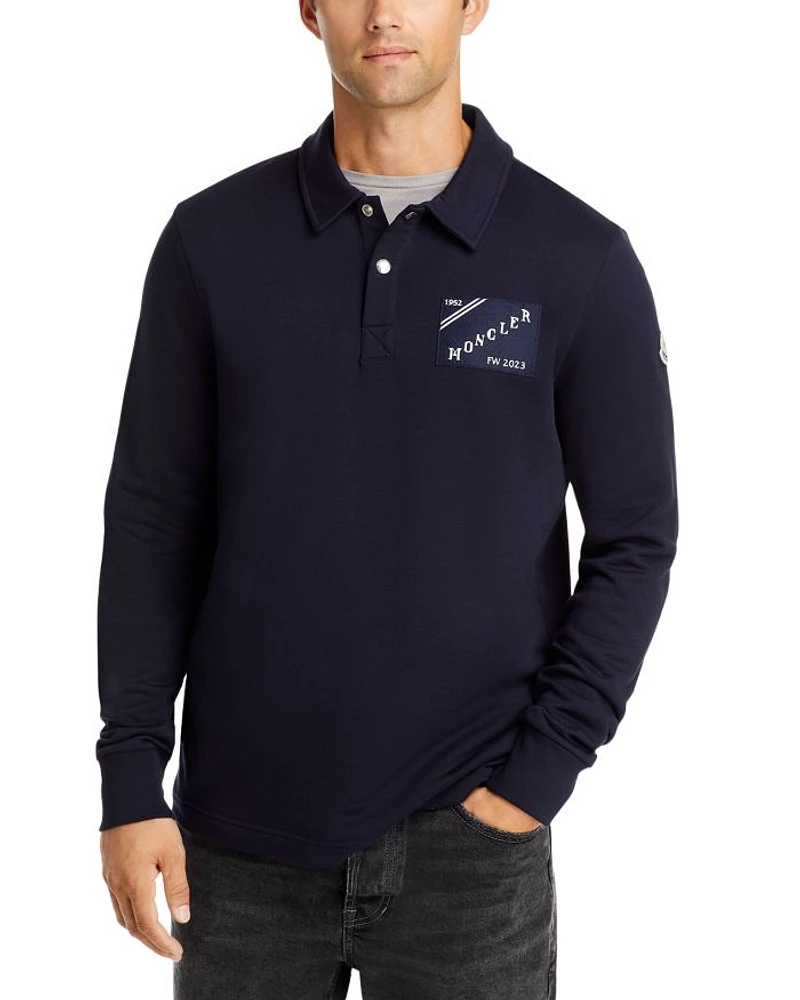 Polo Collar Sweatshirt