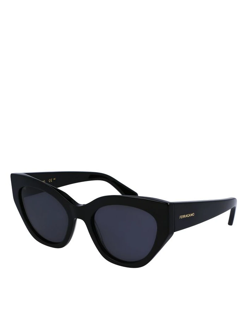 Classic Logo Geometric Cat Eyes, 55mm