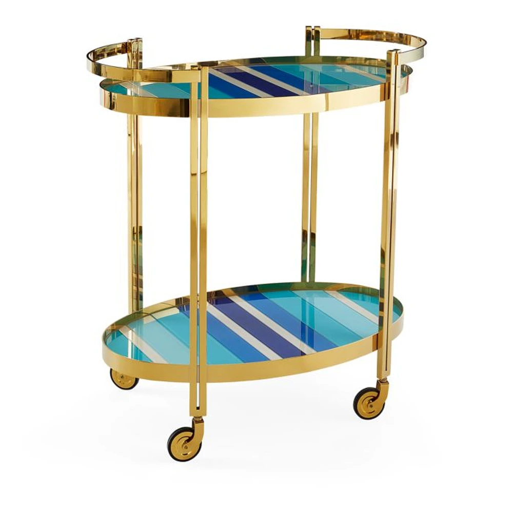Ultramarine Bar Cart