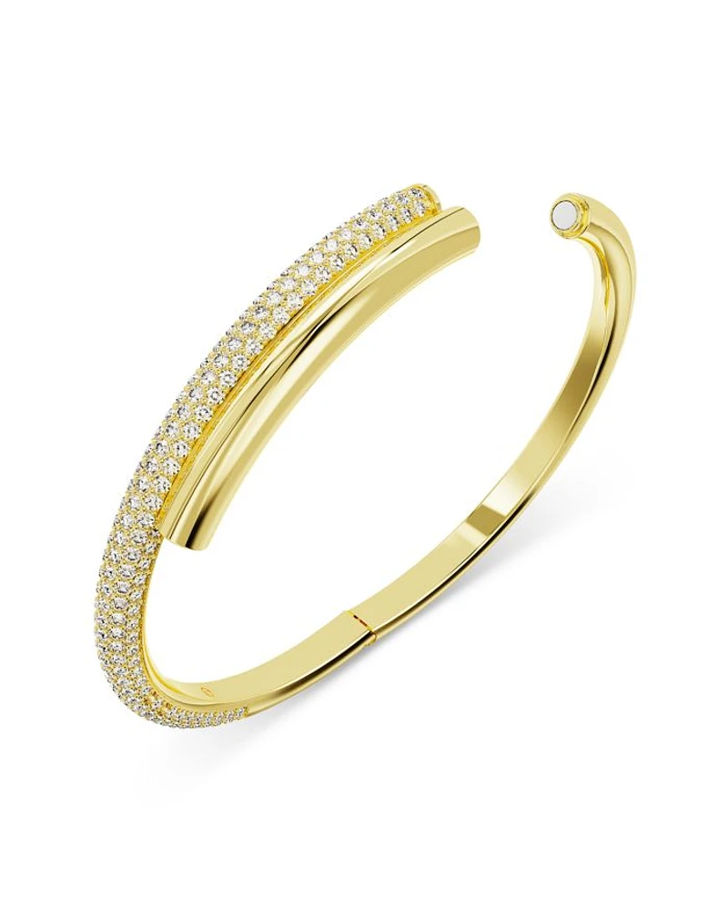 Dextera Half Pavé Bangle Bracelet