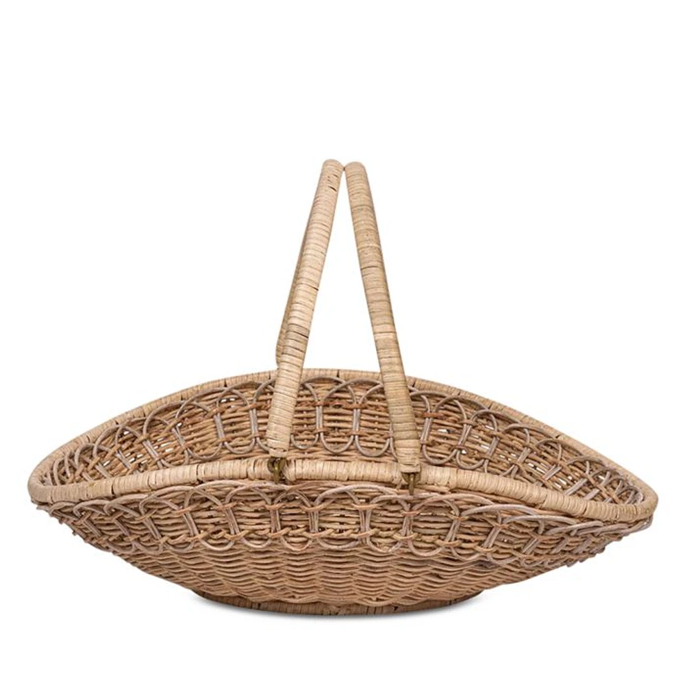 Provence Rattan Gathering Basket