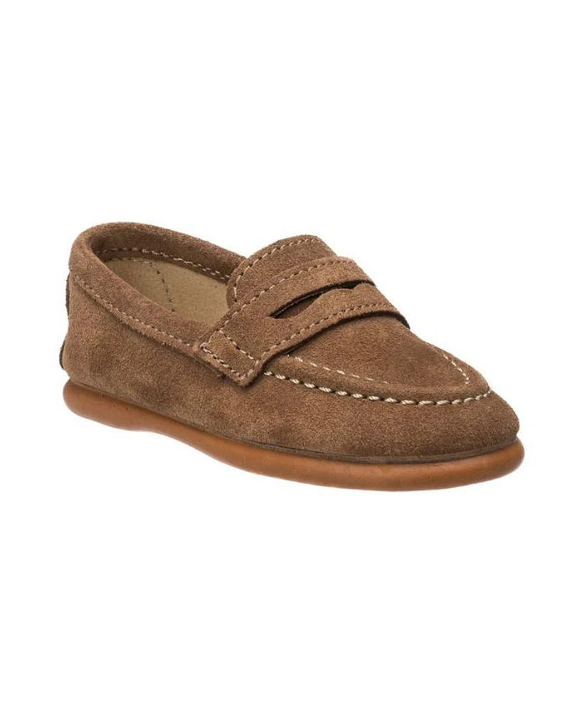 Unisex Suede Penny Loafer