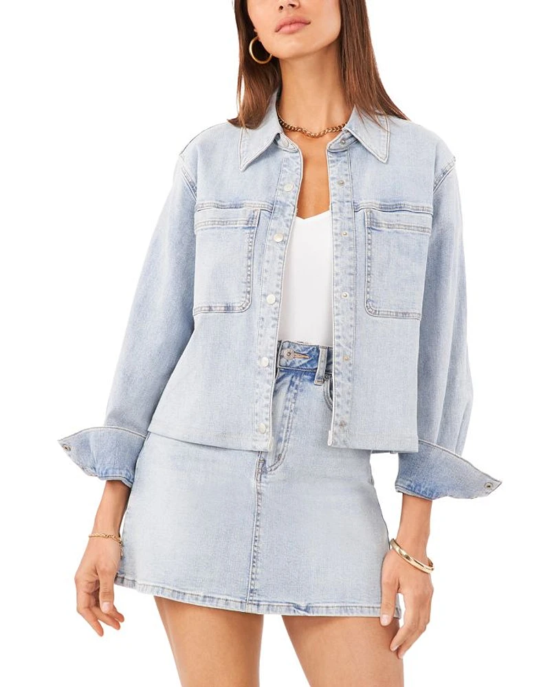 Cropped Denim Jacket