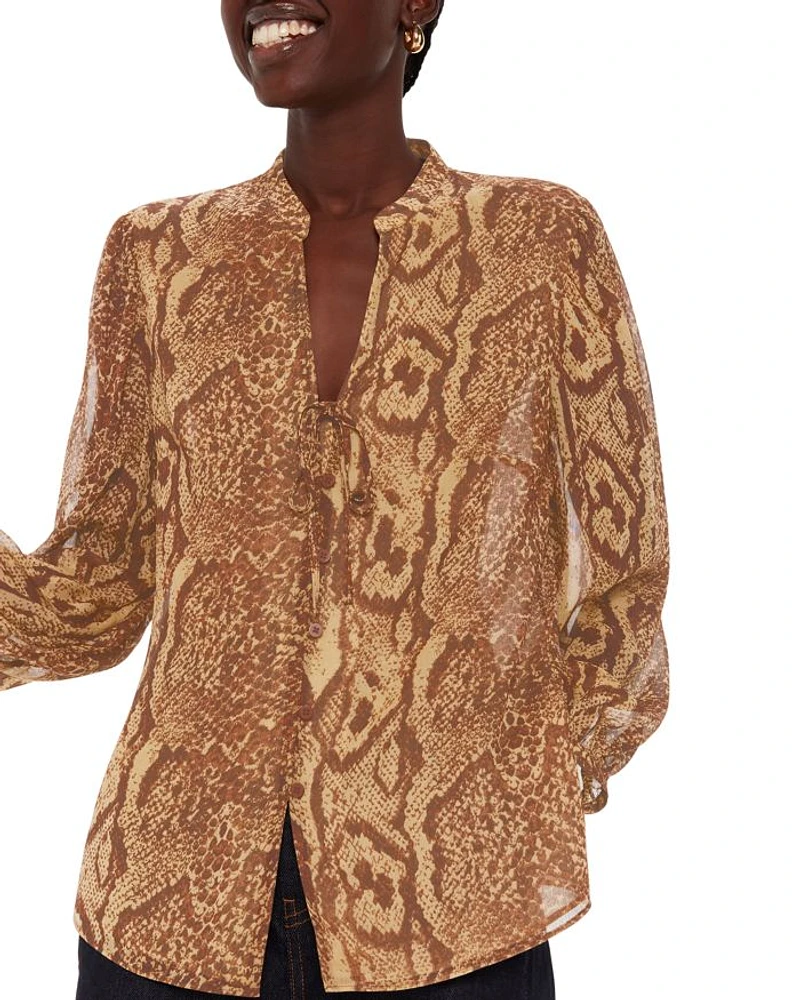 Serpent Print Shirt