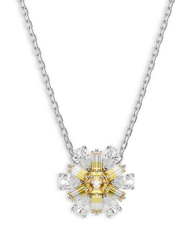 Idyllia Flower Pendant Necklace, 17.72"