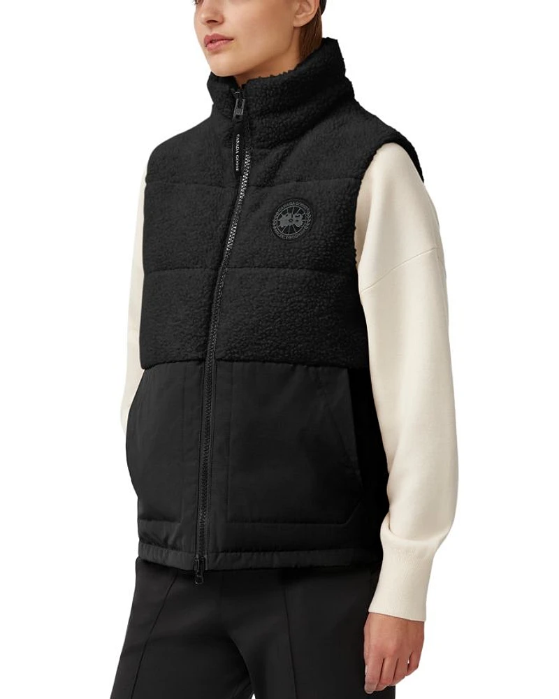 Black Label Elora Sherpa Vest