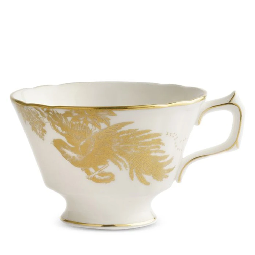 Gold Aves Motif Teacup