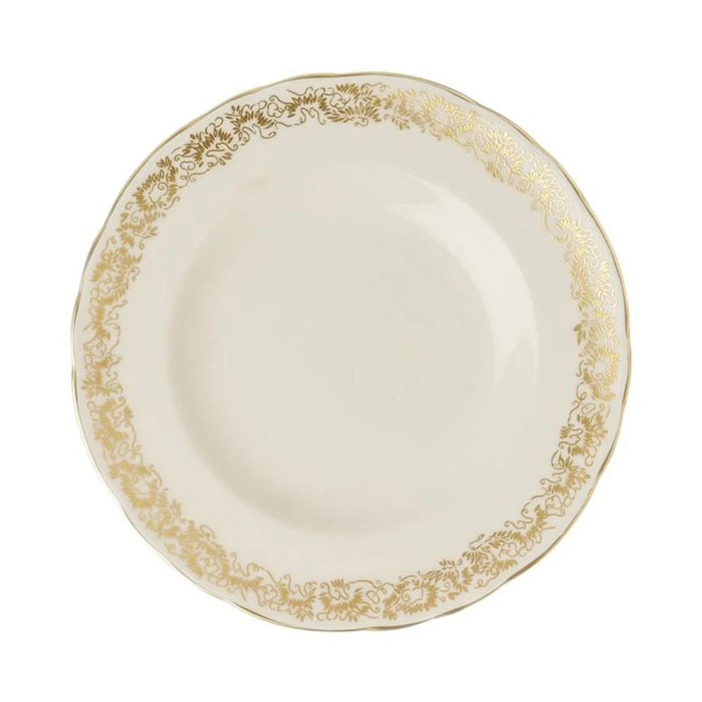 Gold Aves Narrow Band Bread and Butter Plate