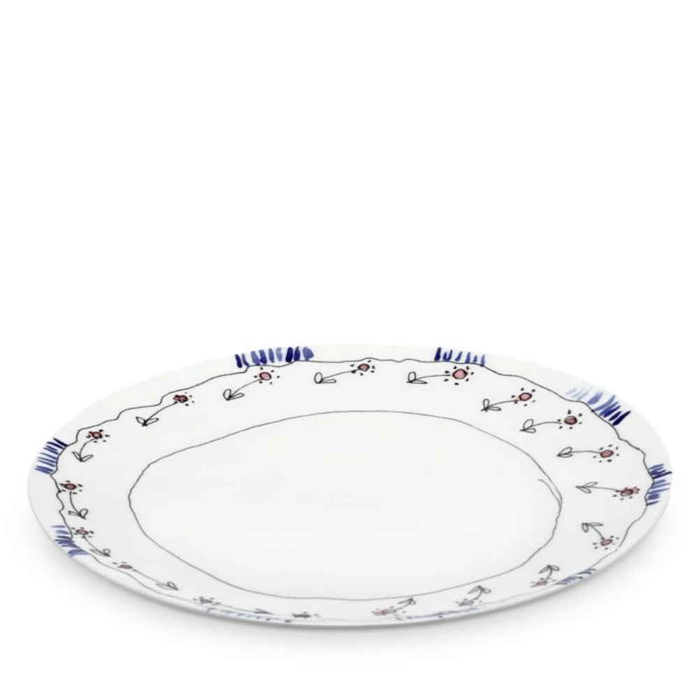 Marni Anemone Milk Accent Plate