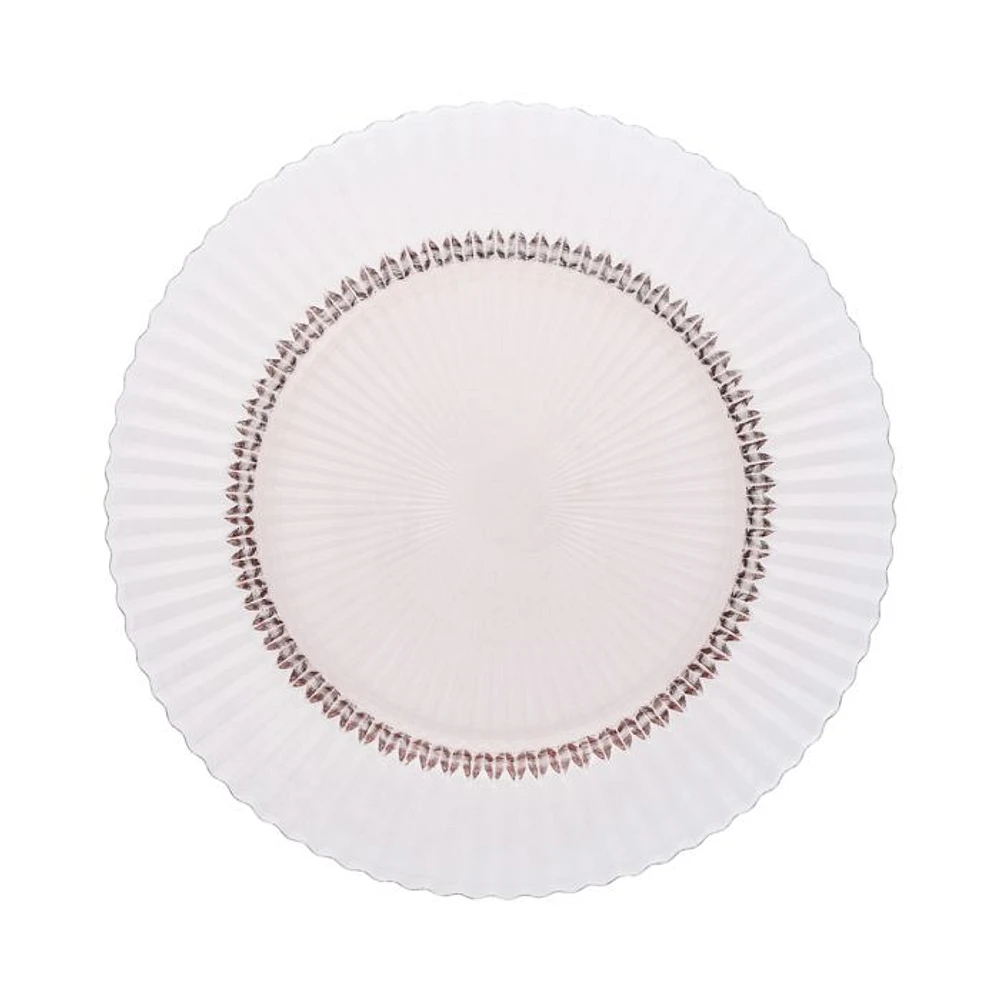 Archie Pink Dinner Plate, Set of 4