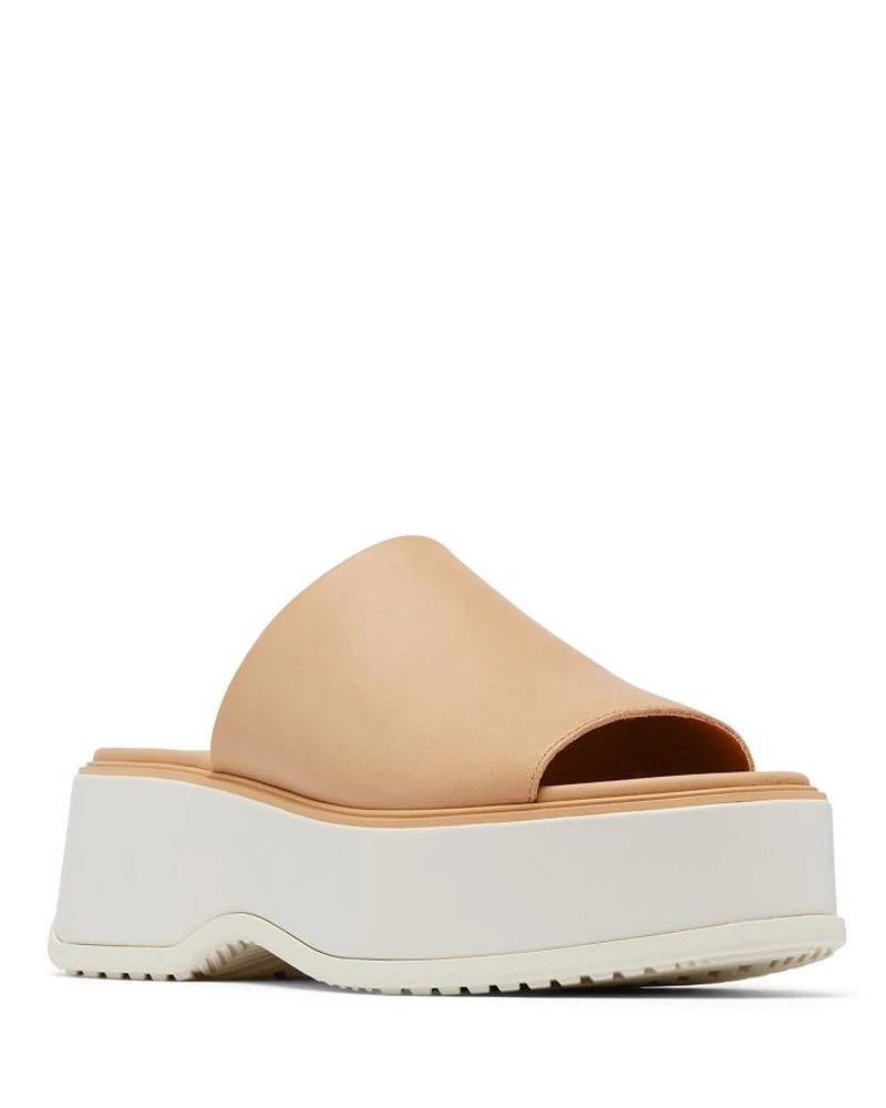 Women's Dayspring Leather Platform Slide Sandals