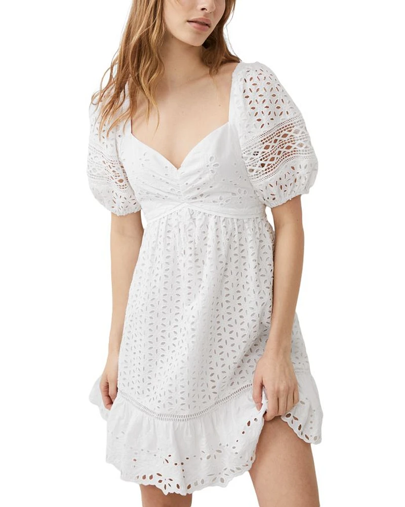 Alissa Cotton Babydoll Dress