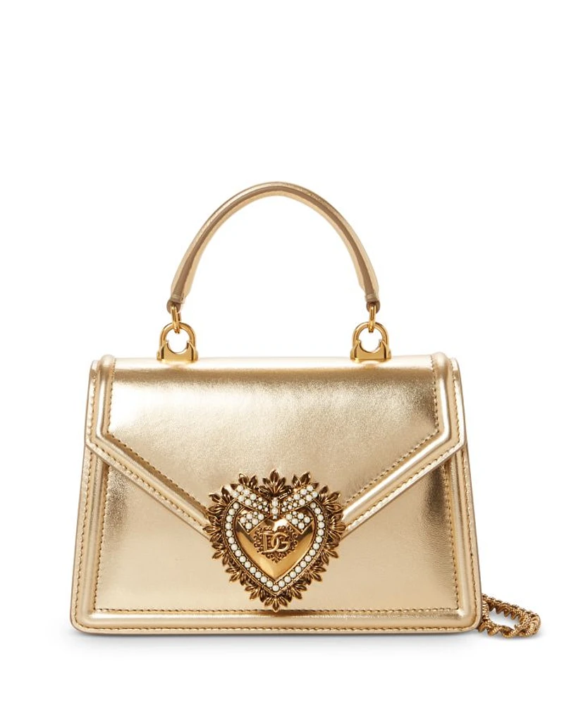 Small Smooth Leather Devotion Bag