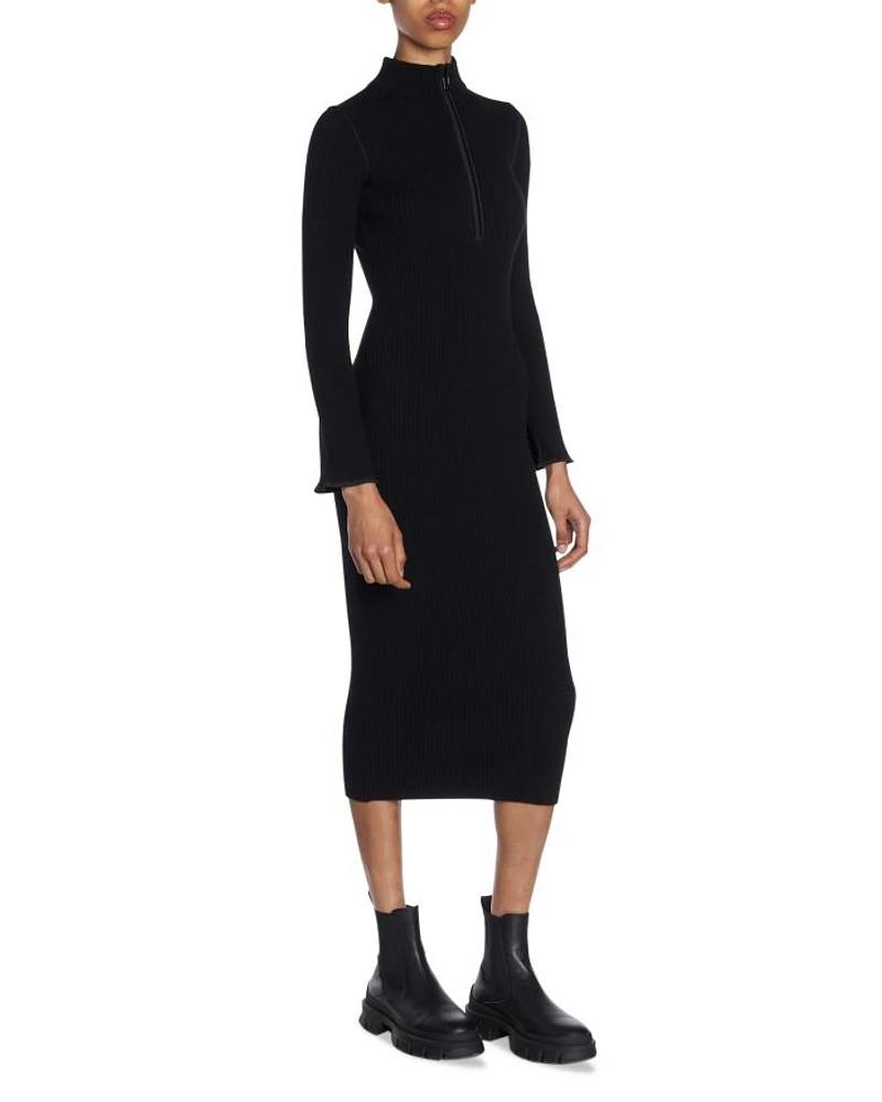 Ribbed Sweater Dress