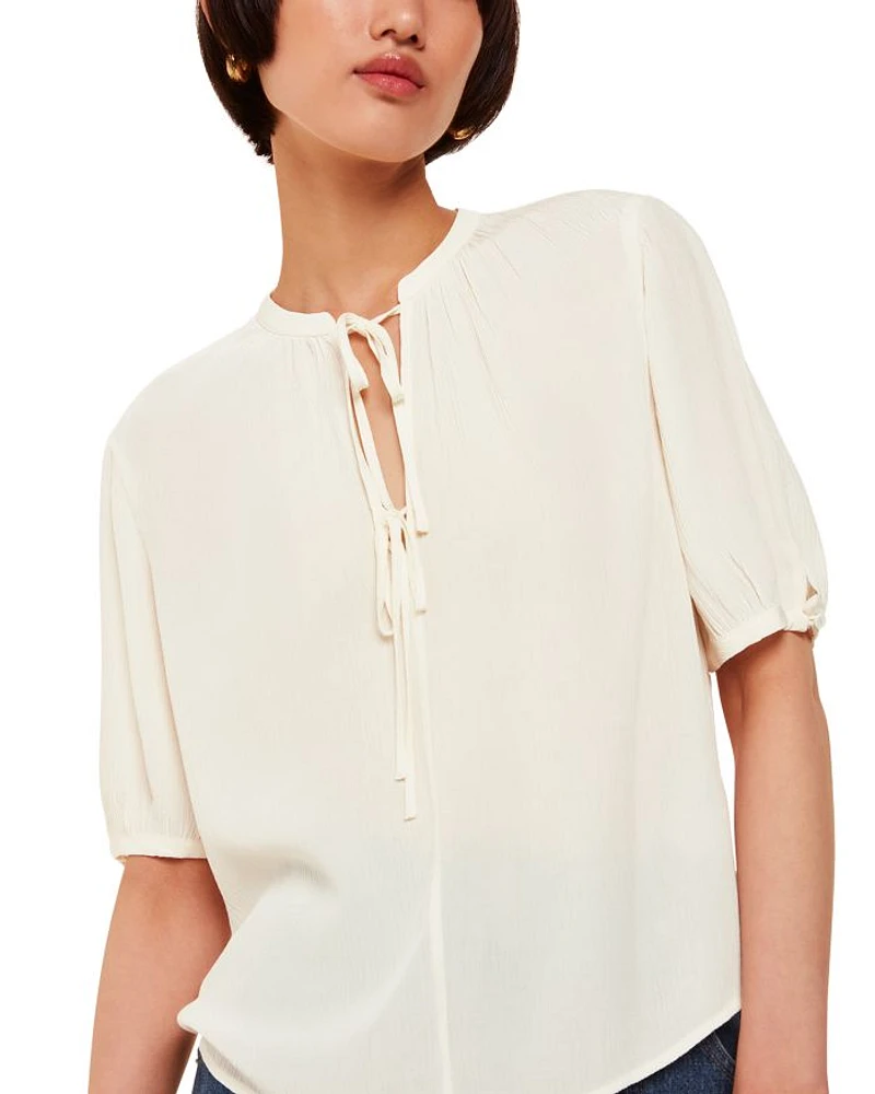Jessie Tie Front Blouse