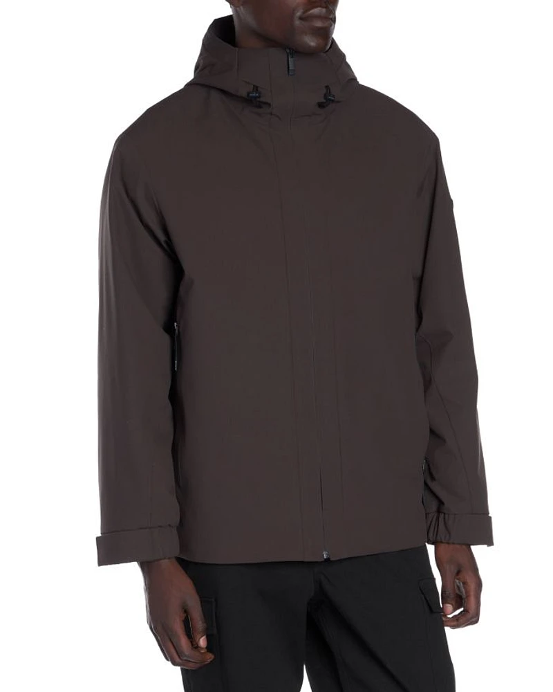 Riz Ripstop Hooded Down Jacket