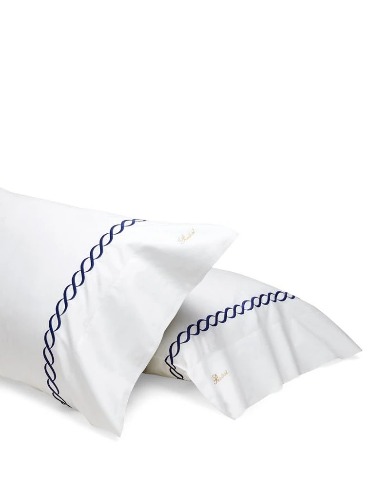 Treccia Moderno Pillowcase, King, Set of 2
