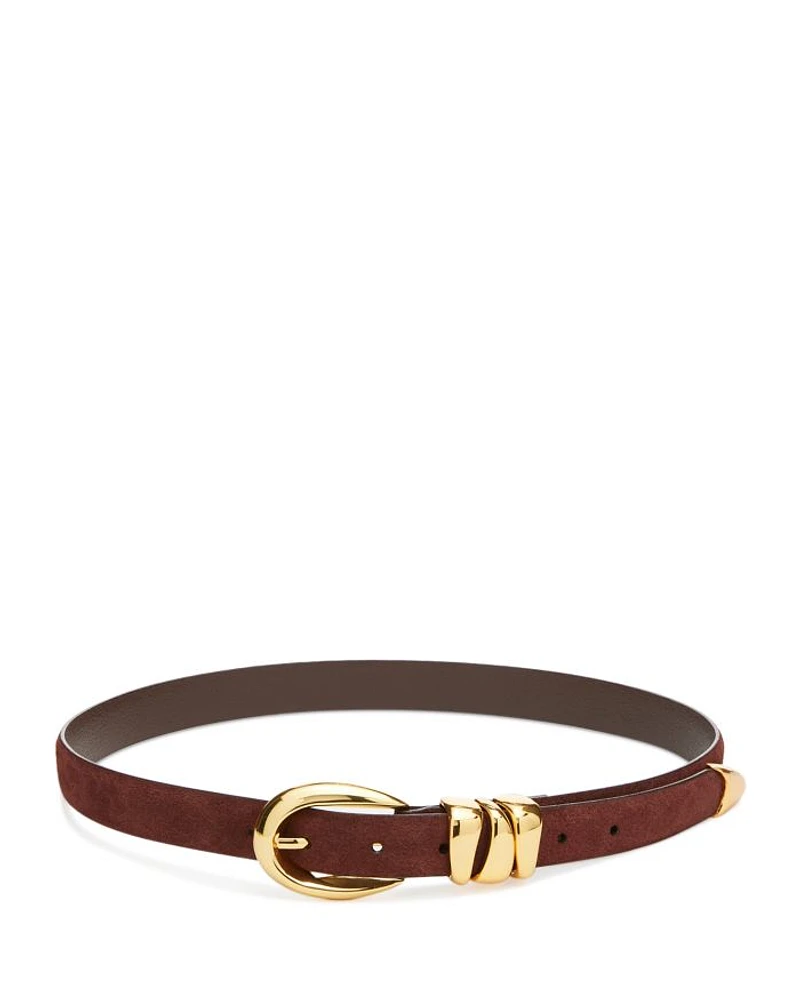Women's Triple Keeper Suede Belt