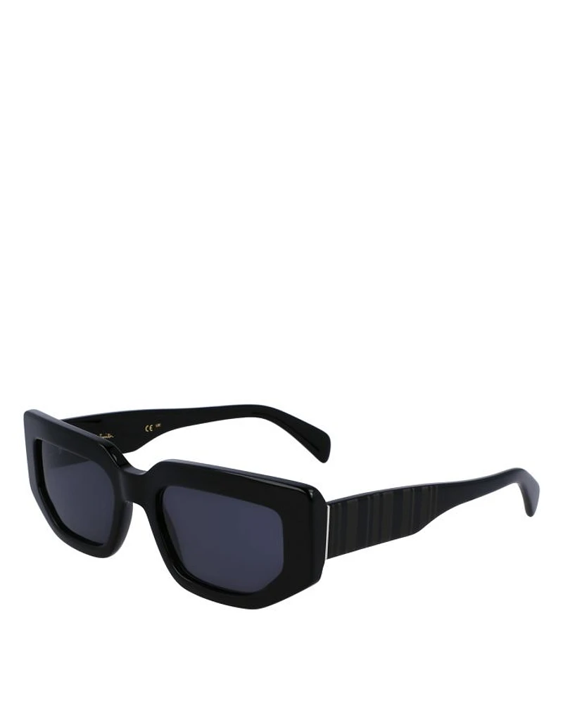 Kennet Geometric Sunglasses, 54mm