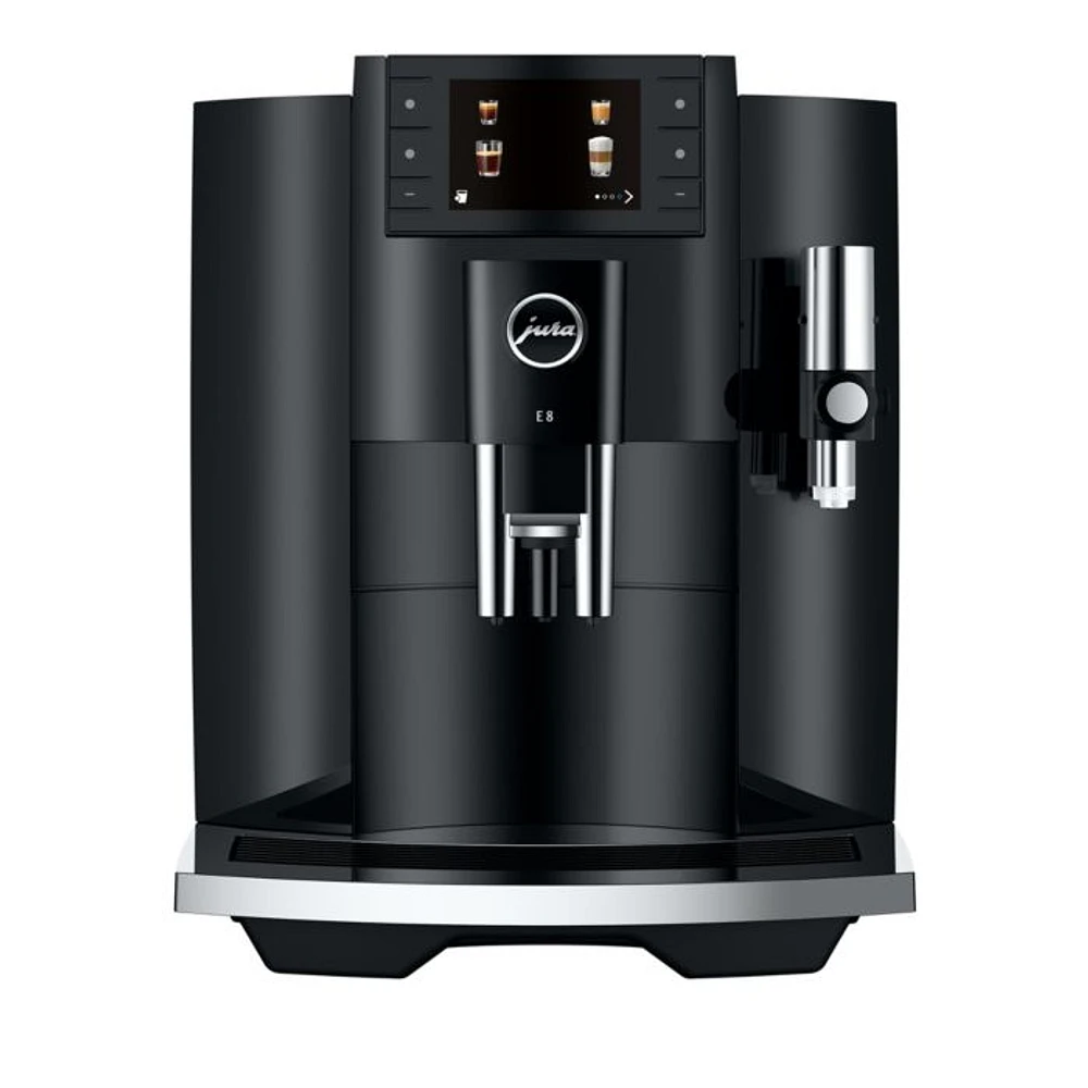 E8 Automatic Coffee Machine Piano White
