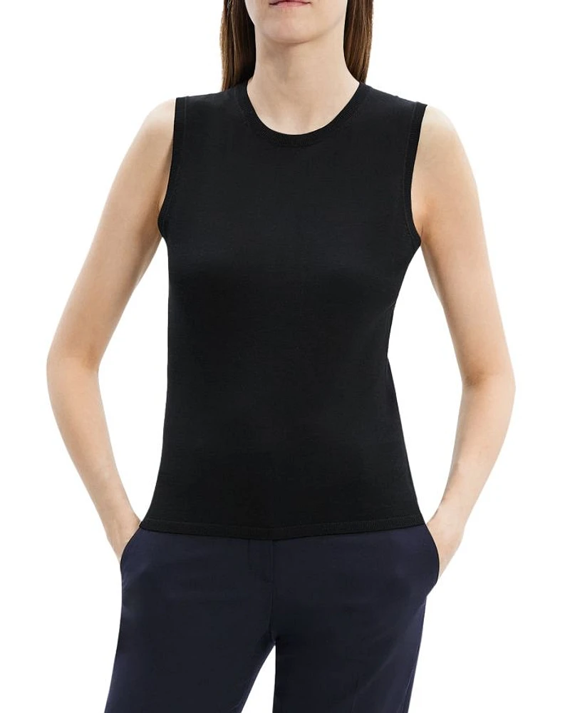 Wool Crewneck Sweater Shell