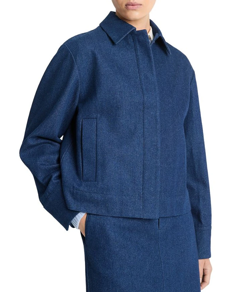 Polished Indigo Twill Jacket