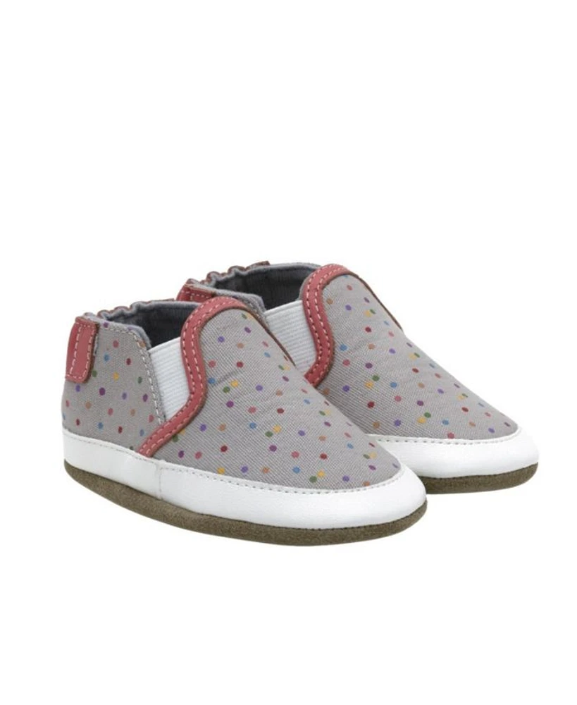 Girls' Polka Dot Polly Soft Soles Shoes - Baby