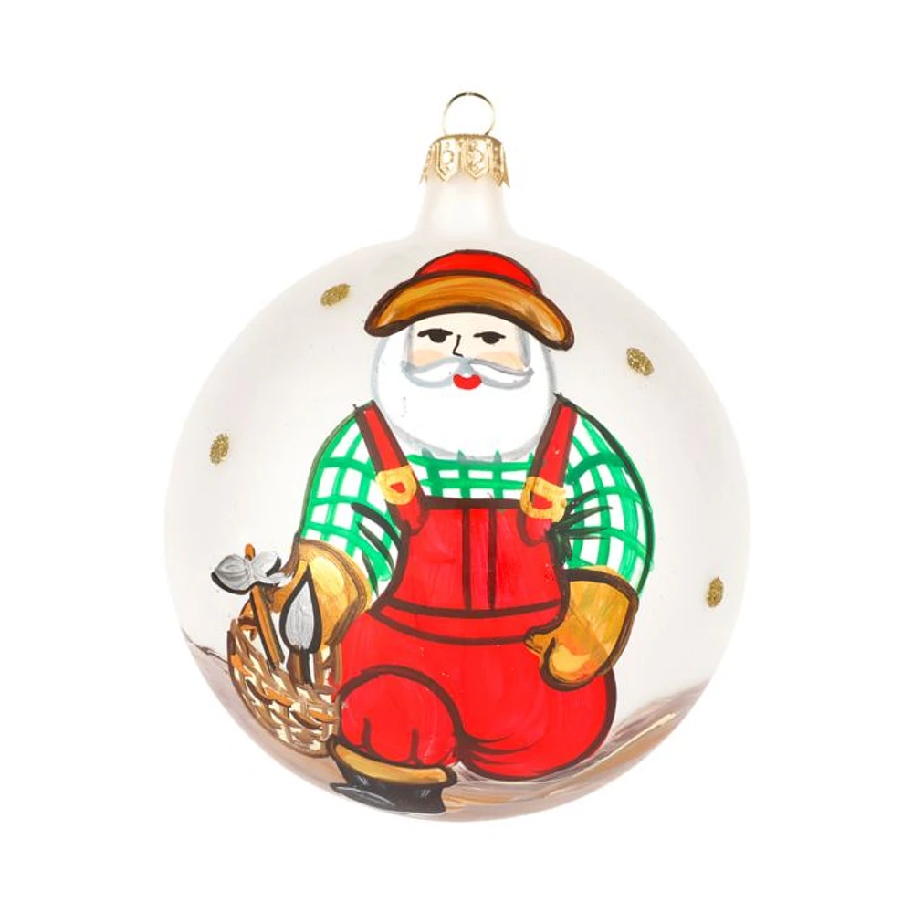 Old St. Nick Gardener Ornament