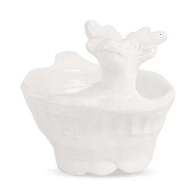 Pietra Natale Figural Deer Condiment Bowl