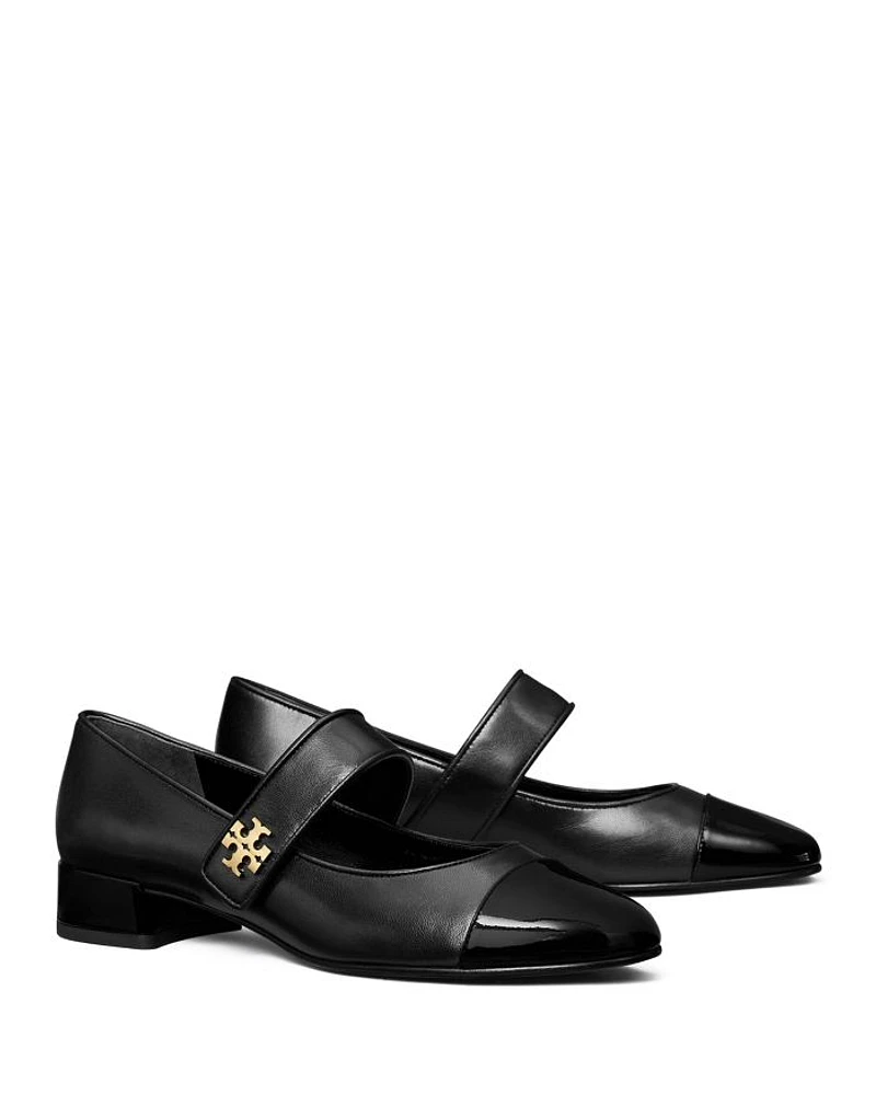 Women's Captoe Mary Jane Flats