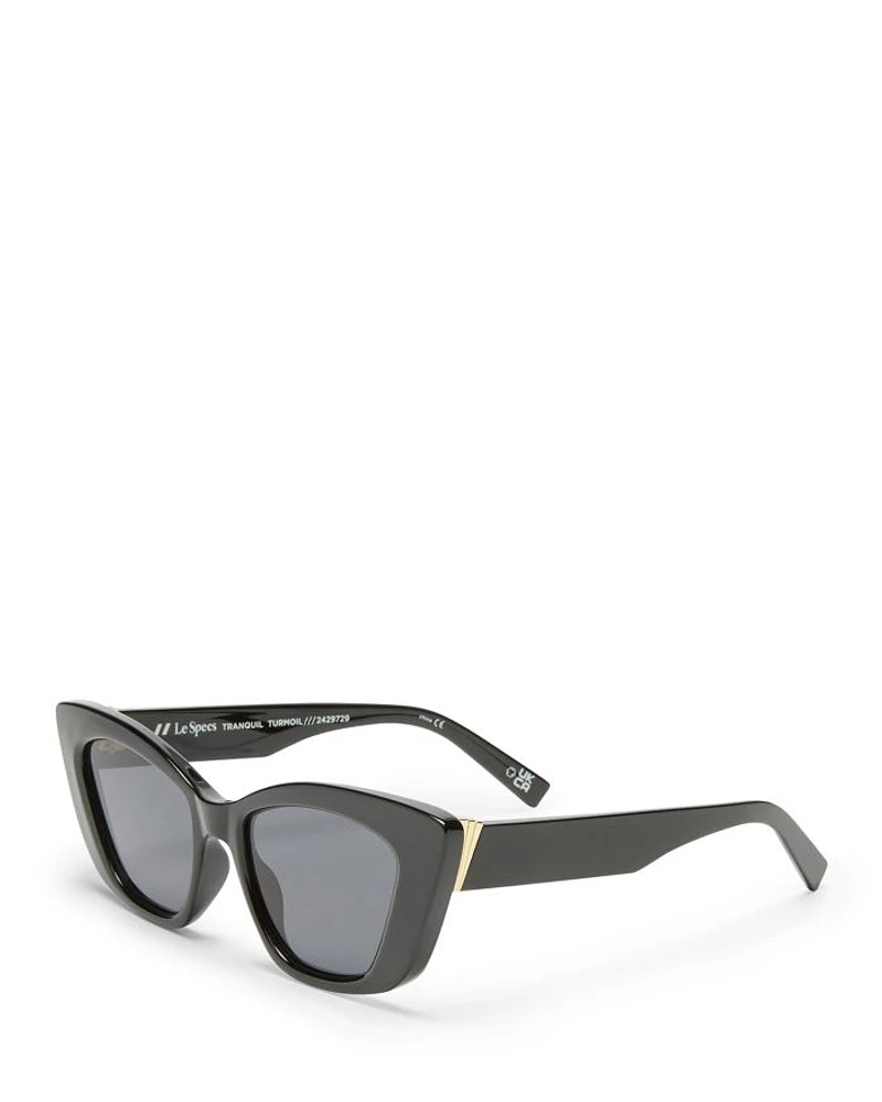 Tranquil Turmoil Cat Eye Sunglasses, 54mm