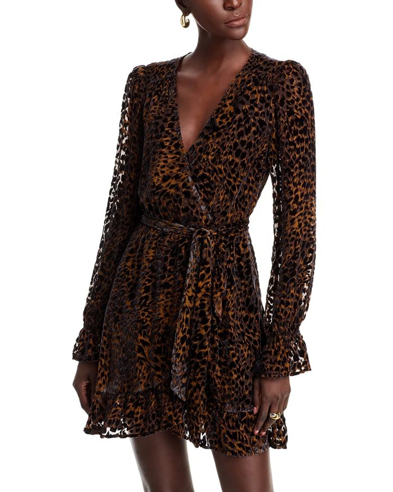 Ysabel Faux Wrap Mini Dress
