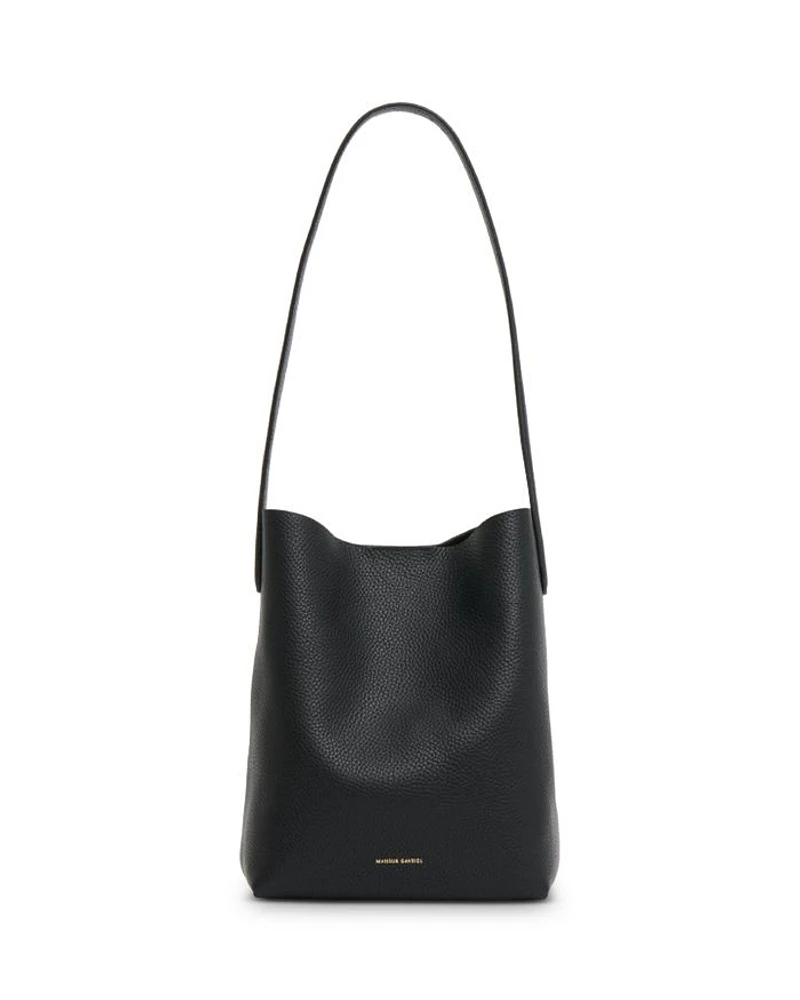 Mini Everyday Cabas Leather Shoulder Bag
