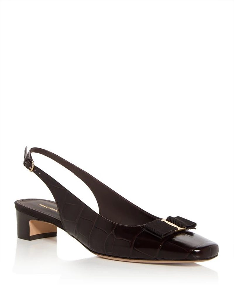 Women's Rivada Bow Slingback Pumps