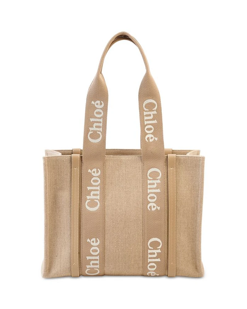 Woody Medium Canvas Tote