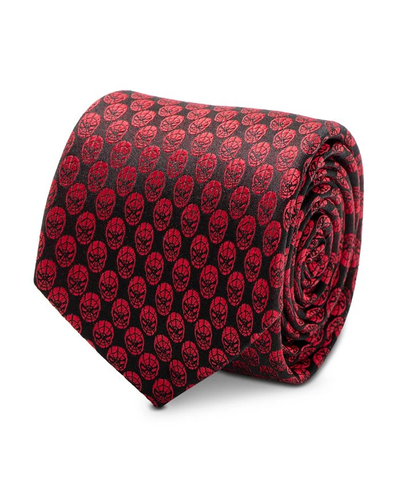 Spider-Man Mask Silk Classic Tie