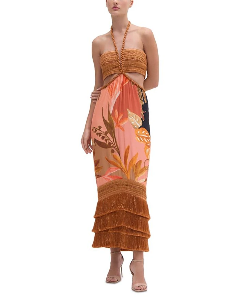 Bananier Rope Trim Maxi Dress