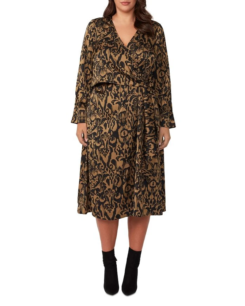 Plus Serenity Wrap Dress