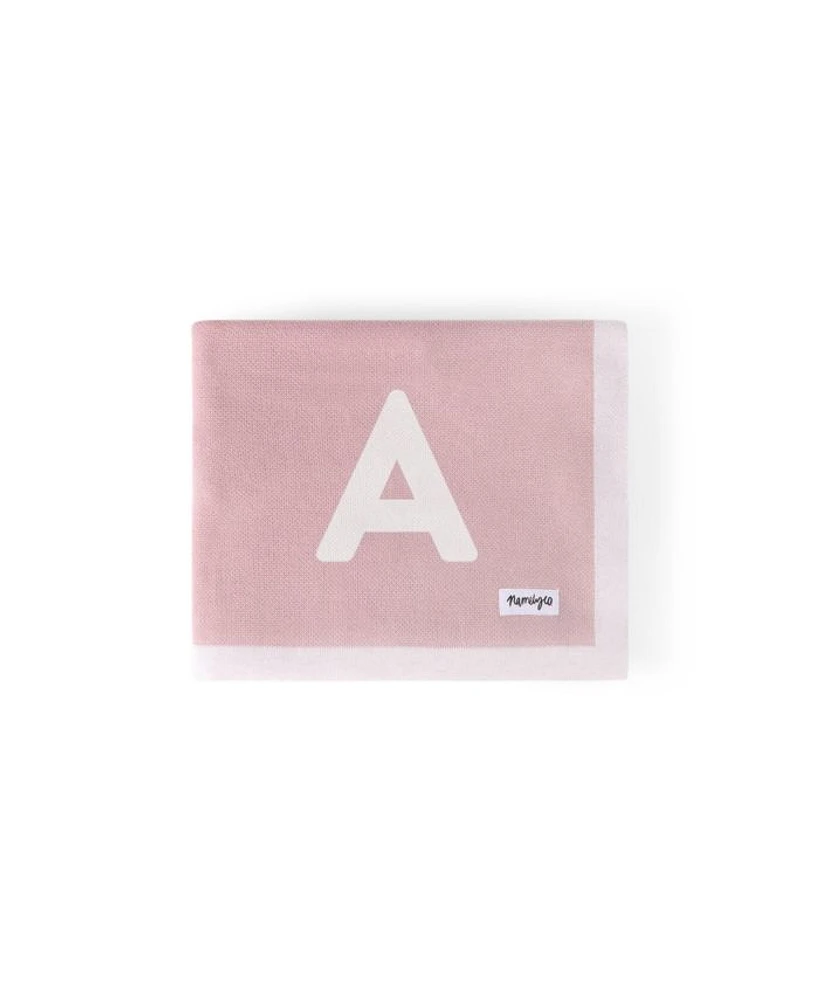 Unisex Ballet Pink Multi Letter Blanket - Baby, Little Kid