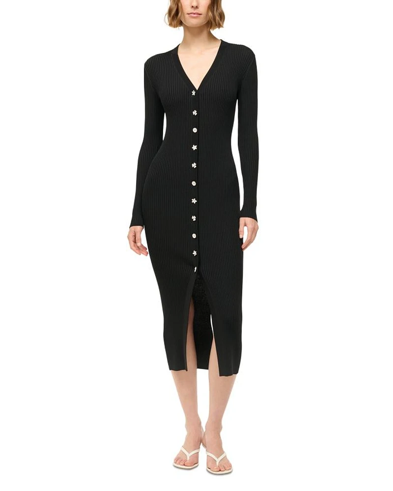 Shoko Rib Knit Sweater Dress