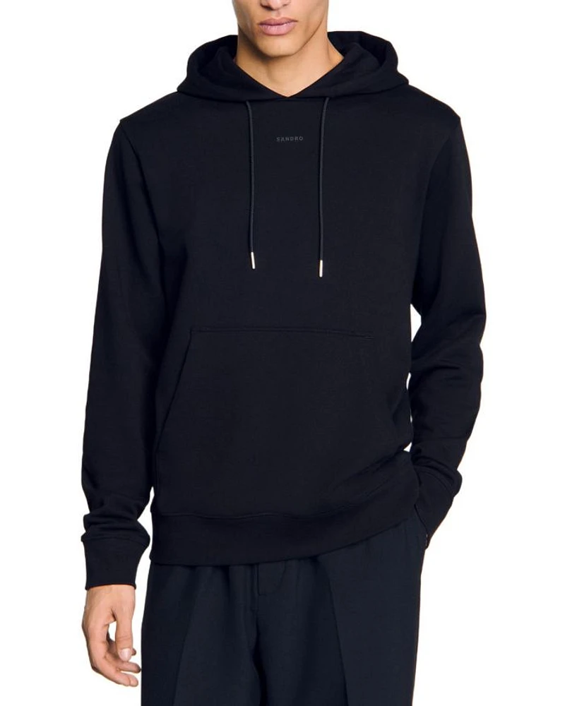Regular Fit Sandro Logo Hoodie