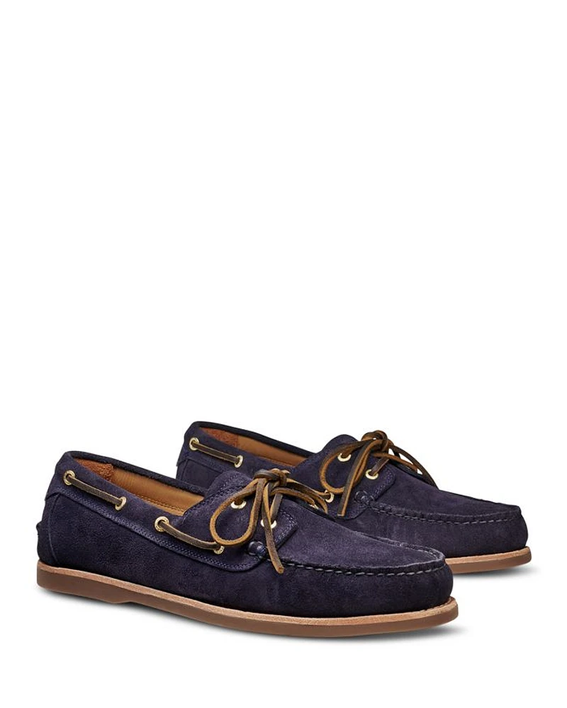Men's Hampton Suede Boat Shoes